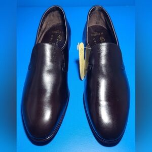BALLY Continental Houston Mens Brown Leather Loafer Slip On  Shoes Size 11 D US